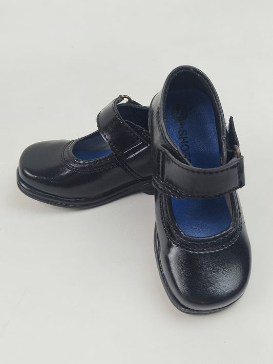 KS10 Kids School Shoes 6Yrs - 8Yrs Black