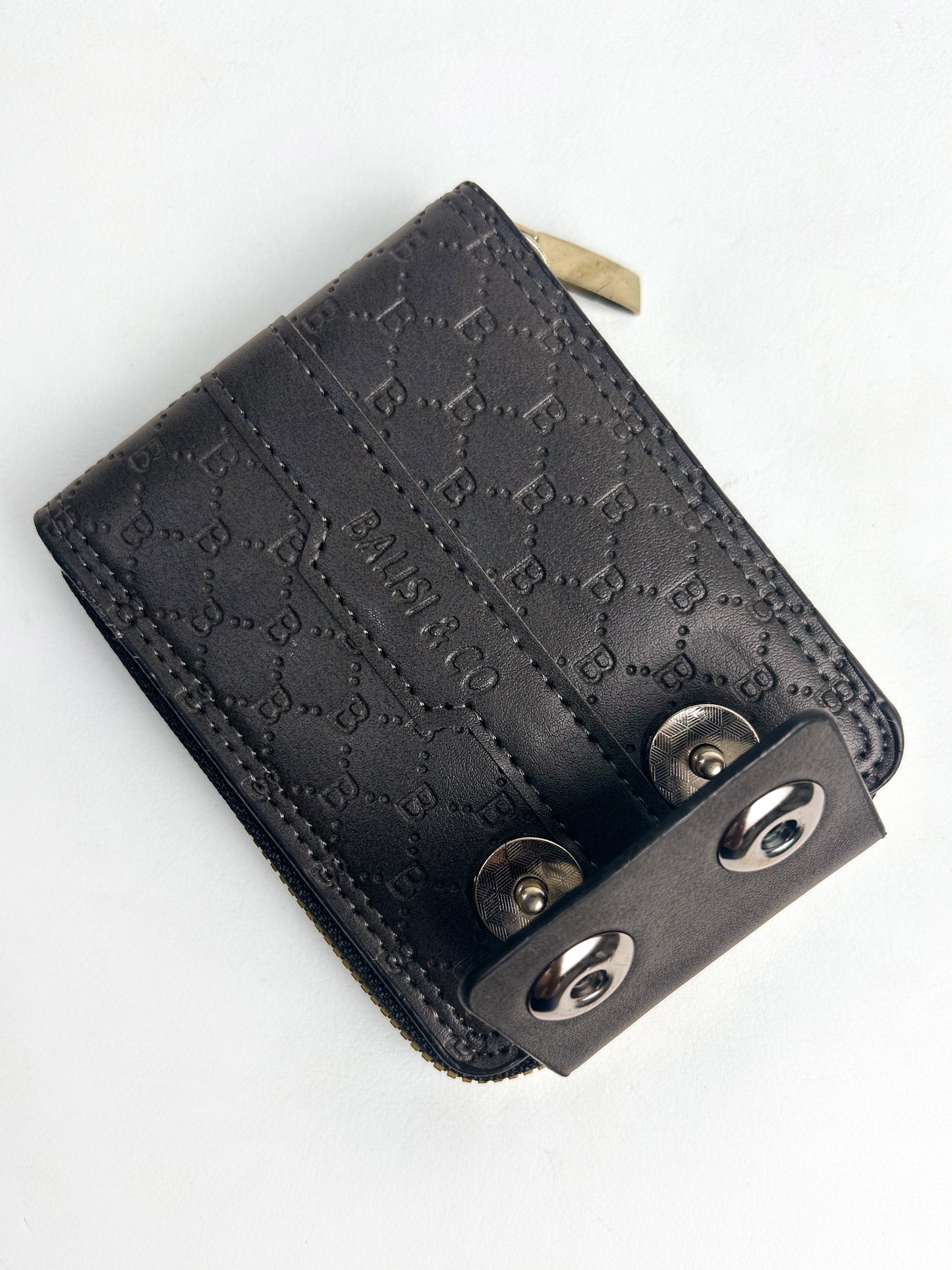 Black Syn-Leather Wallet For Men MW16