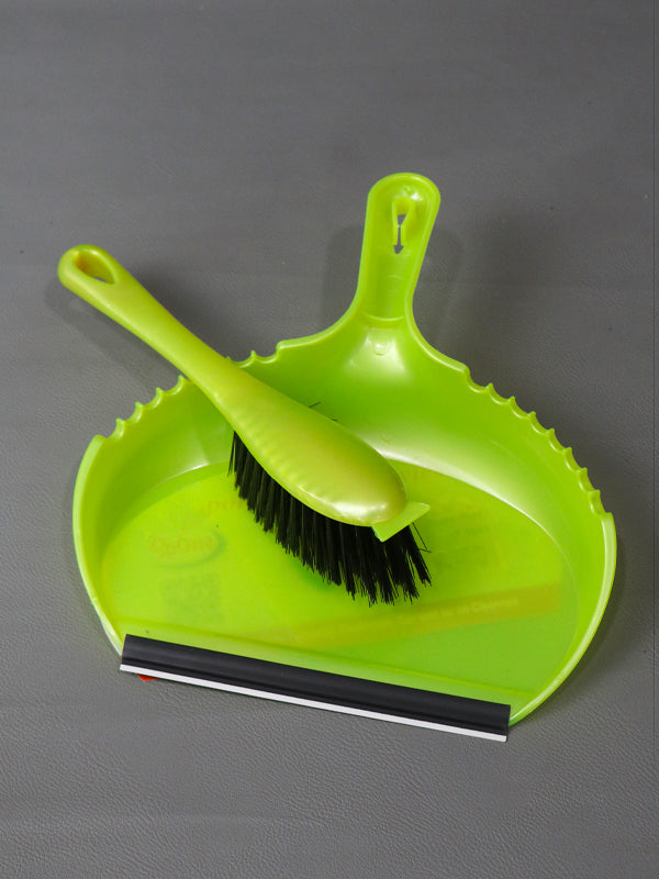 Multicolor Handy Dustpan and Brush Set