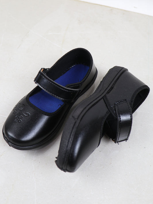 KS15 Girls School Shoes 13Yrs - 17Yrs Black