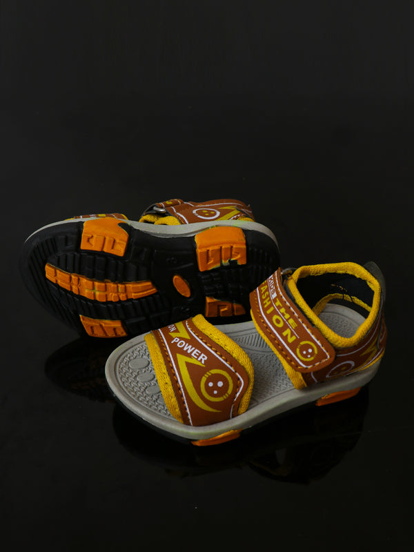 BSD34 Boys Sandal 1Yrs - 8Yrs Power Brown