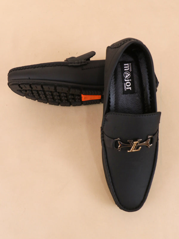 Black Loafers for Men SC ML25