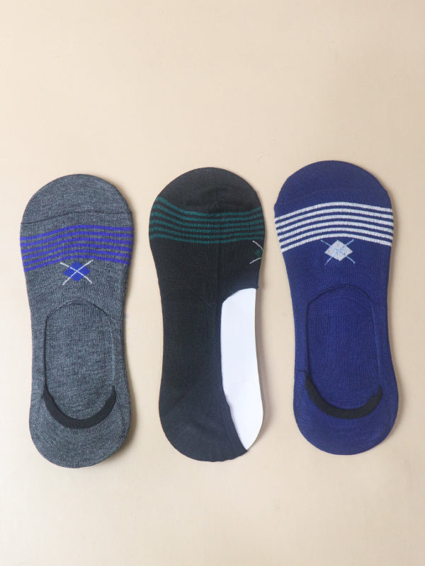 Pack Of 3 Multicolor Socks for Men MS05