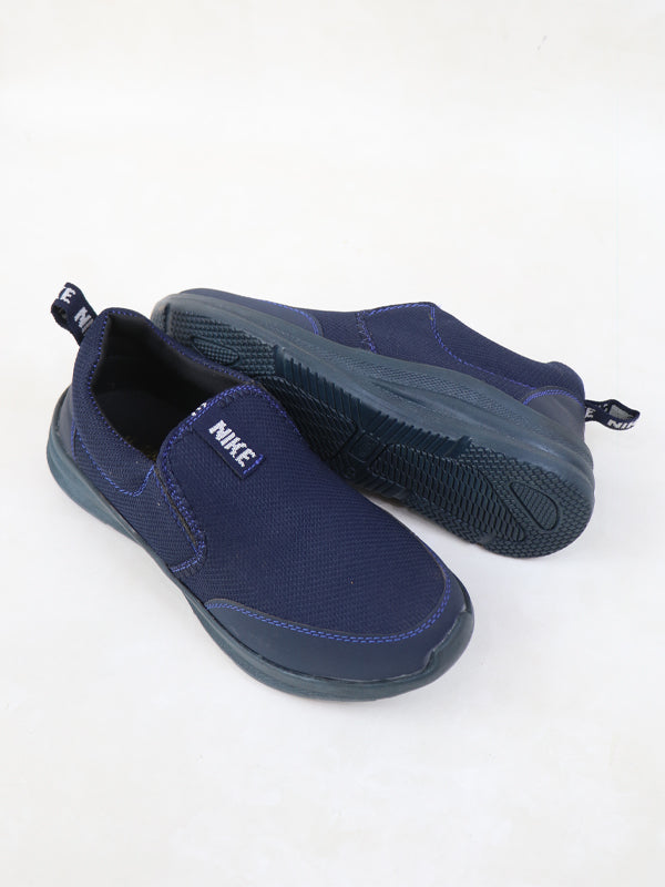MJS15 Men's Slip-On Casual Shoes Navy Blue