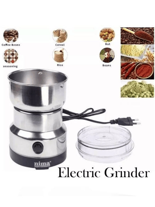 Nima Japan Electric Grinder with Stainless Steel Body Metal blades MA66