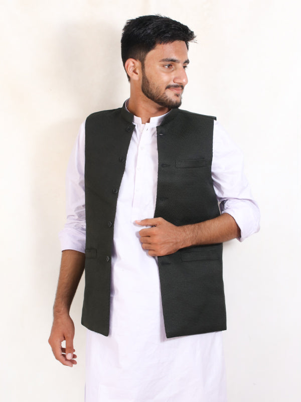 Waistcoat for Men G Black