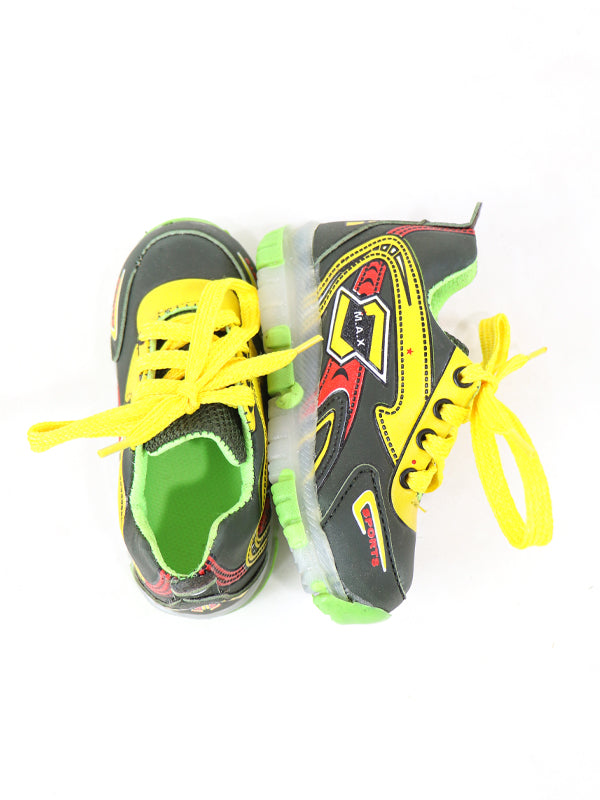 BS27 Boys Jogger Shoes 1Yr - 10Yrs Max Green