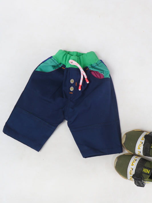 BCS03 BL Boys Cotton Short 1.5Yrs - 4Yrs Blue