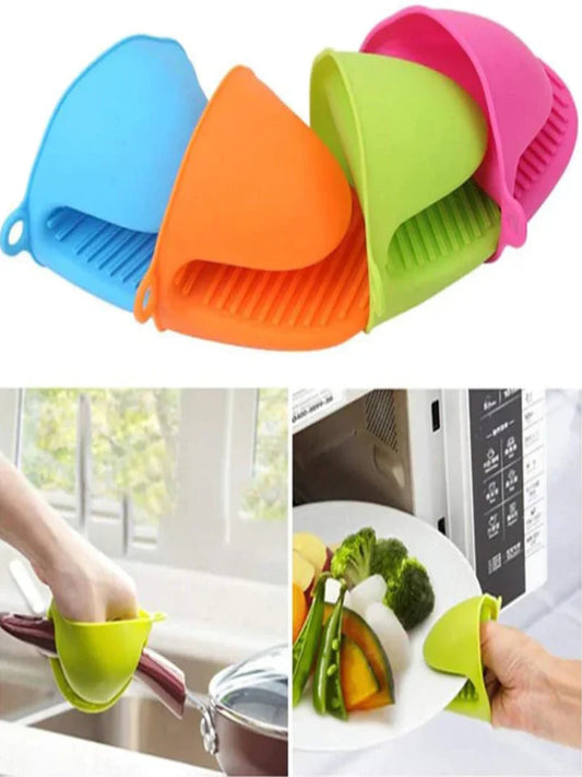 Silicone Oven Mitts Pot Holder 1 Pair D80
