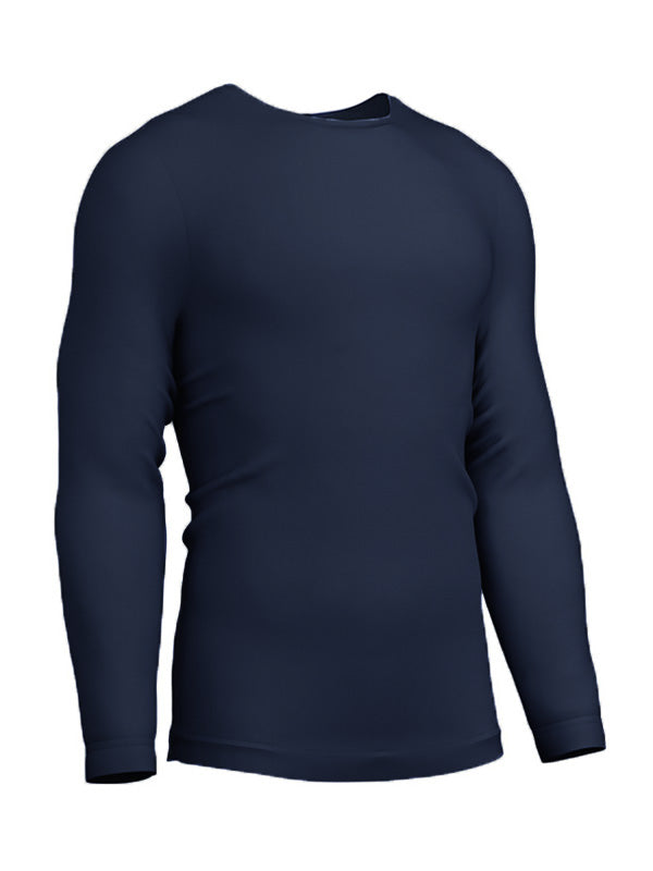 MM Men's Plain Full Sleeve T-Shirt Navy Blue