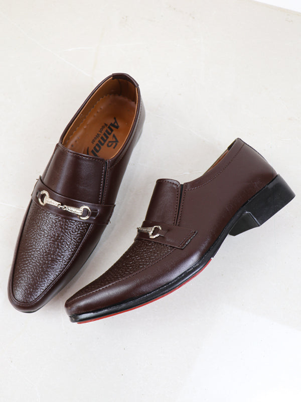 2315 Men's Formal Shoes Dark Brown
