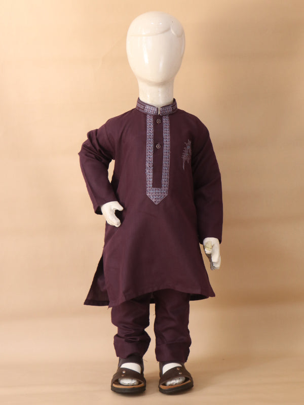 BKP08 IM Boys Kurta Pajama 2Yrs - 14Yrs Maroon