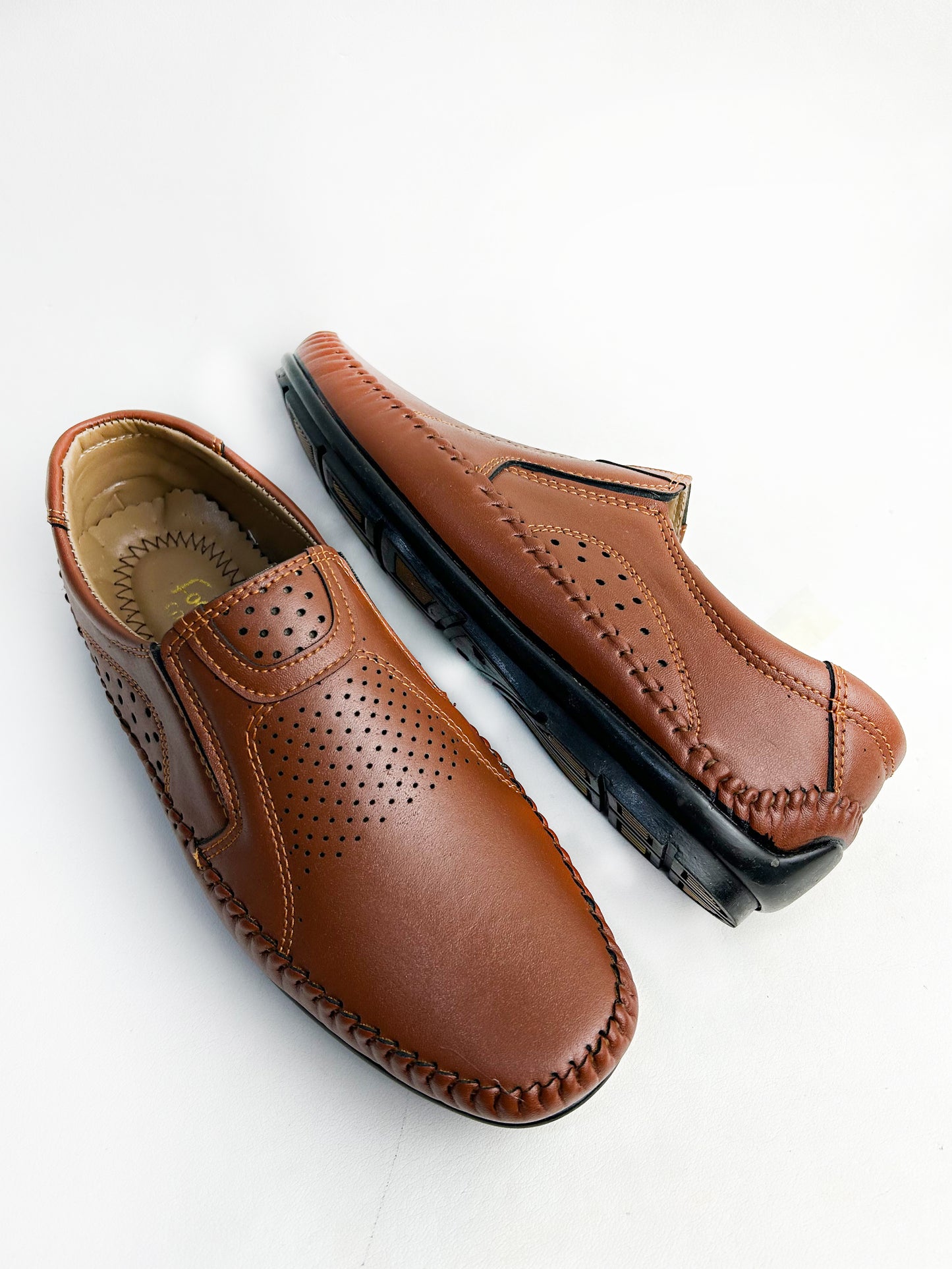 Light Brown Formal Shoes For Men SC MS68