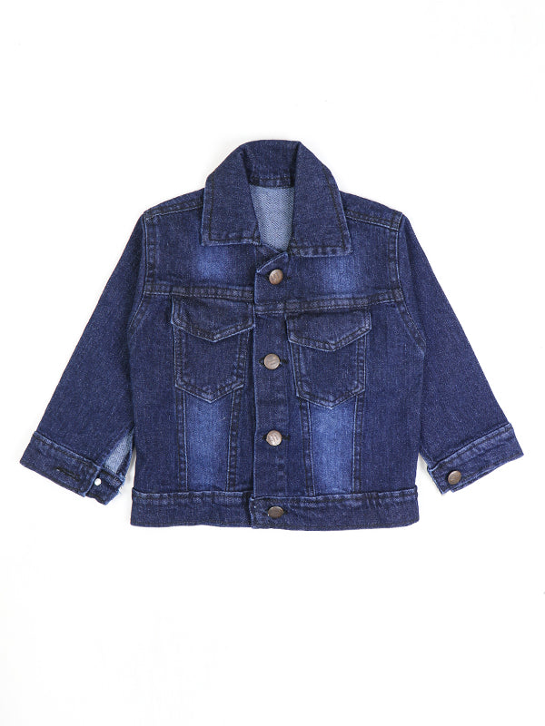 KDJ01 FZ Kids Denim Jacket 1.5 Yrs- 3.5 Yrs D-02 Multicolor