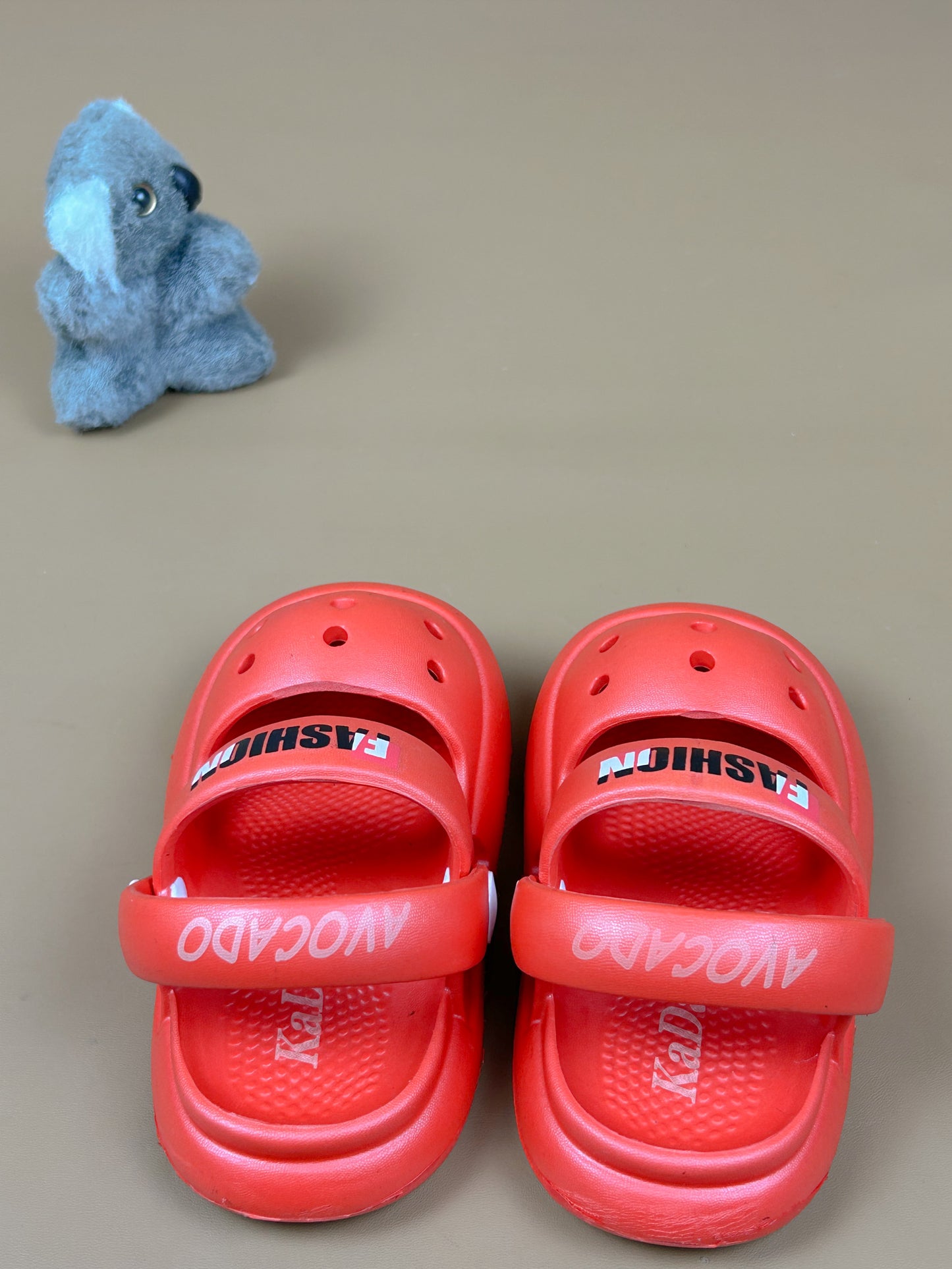 Red Casual Soft Crocs for Kids KS28