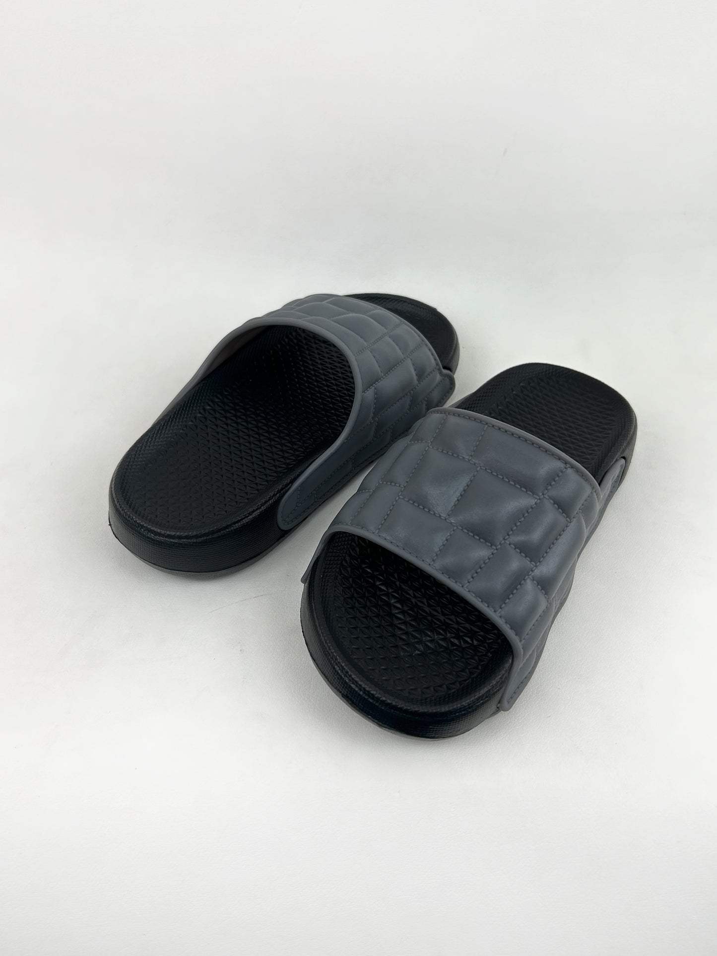 Davy Grey Casual Soft Slippers for Kids KS03