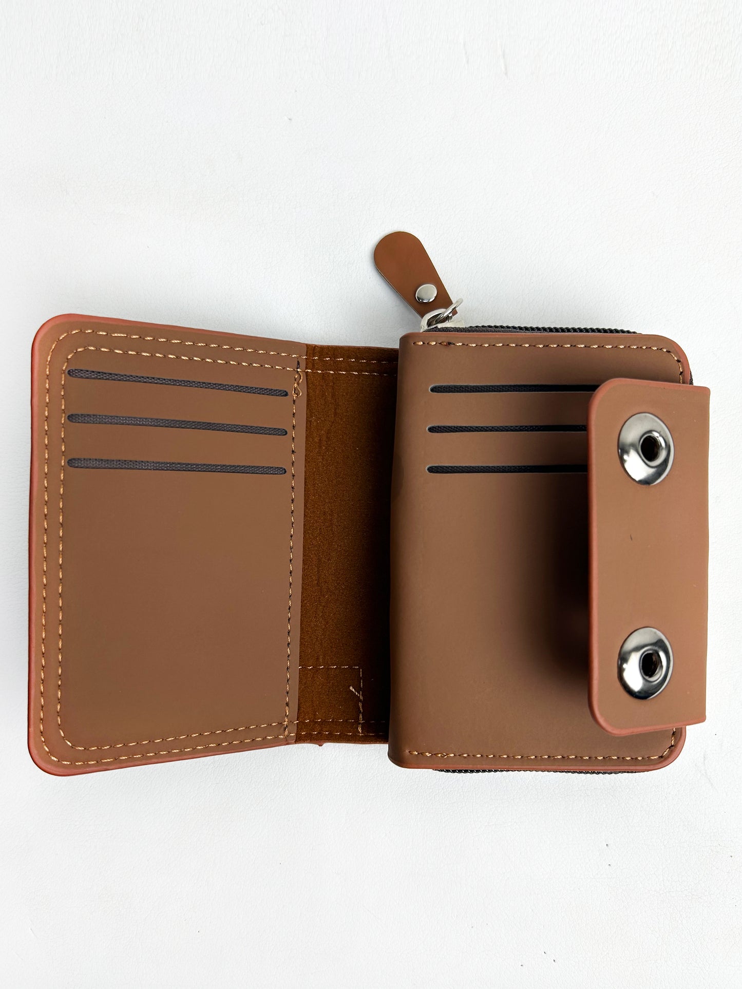 Brown Syn-Leather Wallet For Men MW19