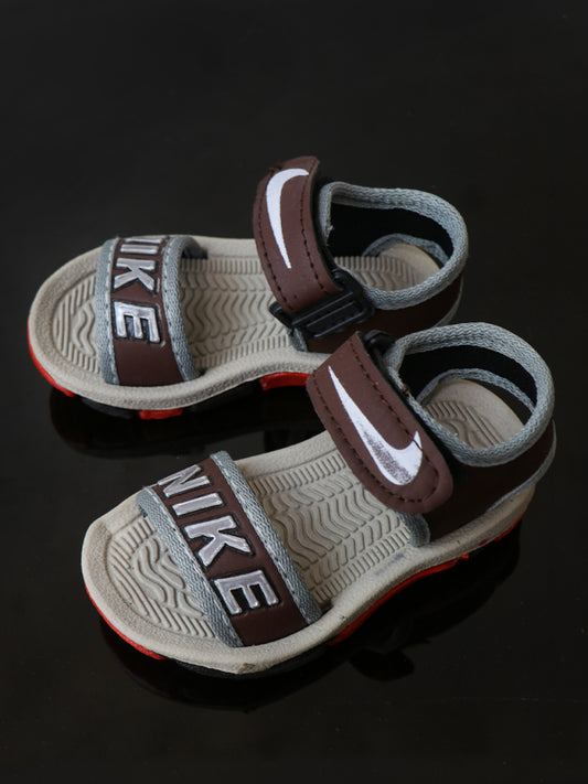 BSD37 Newborn Boys Sandal 3Mth - 15Mth NK Dark Brown