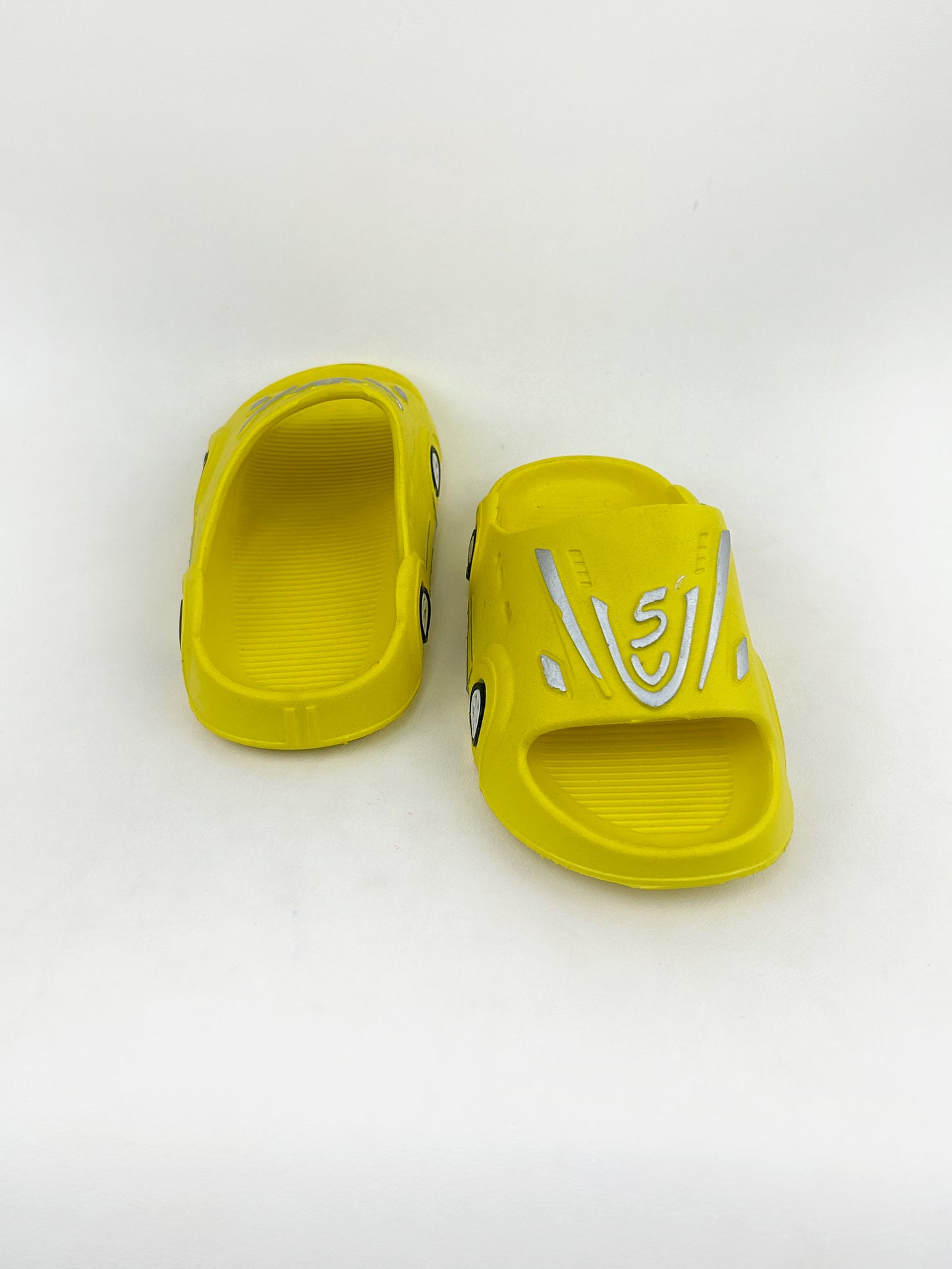 Yellow Casual Soft Slippers for Kids KS06