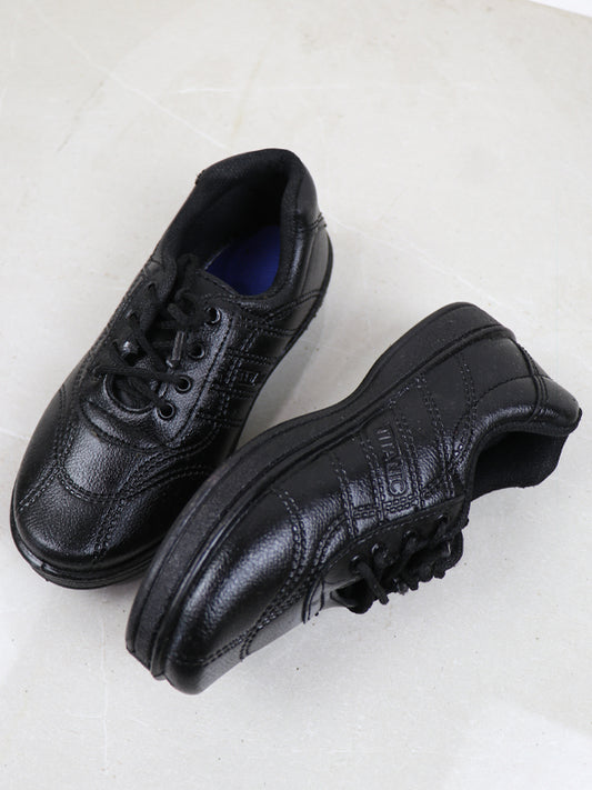 KS14 Kids School Shoes 13Yrs - 17Yrs Black