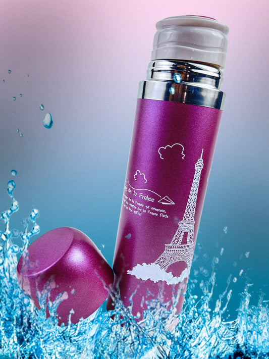 Pink Stainless Steel Eiffel Tower Bottle 500 ML D-63