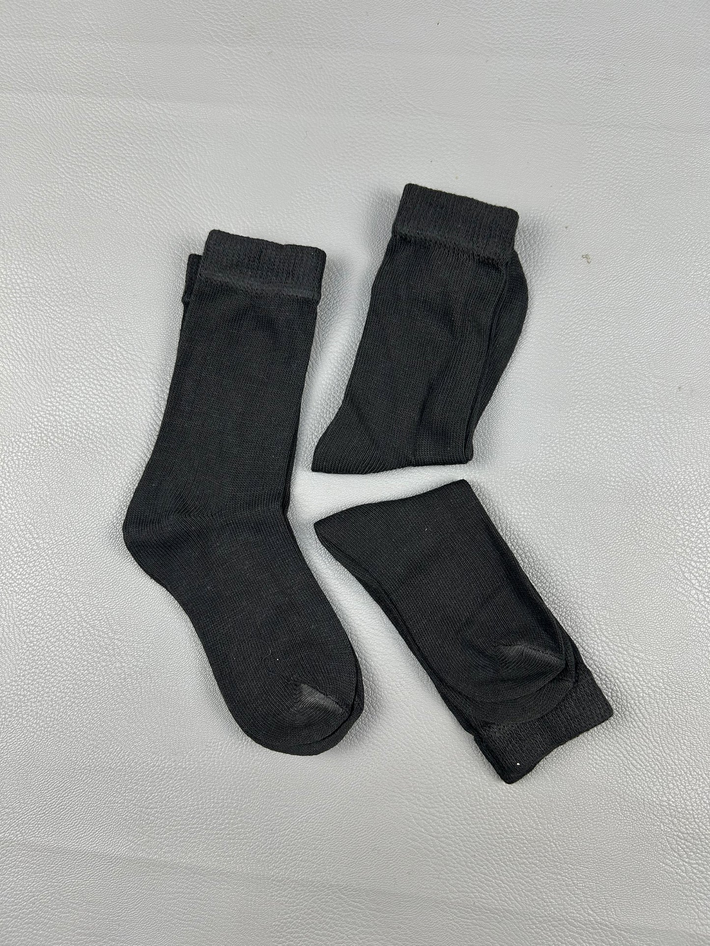 Pack of 3 Black Socks For Kids KS03