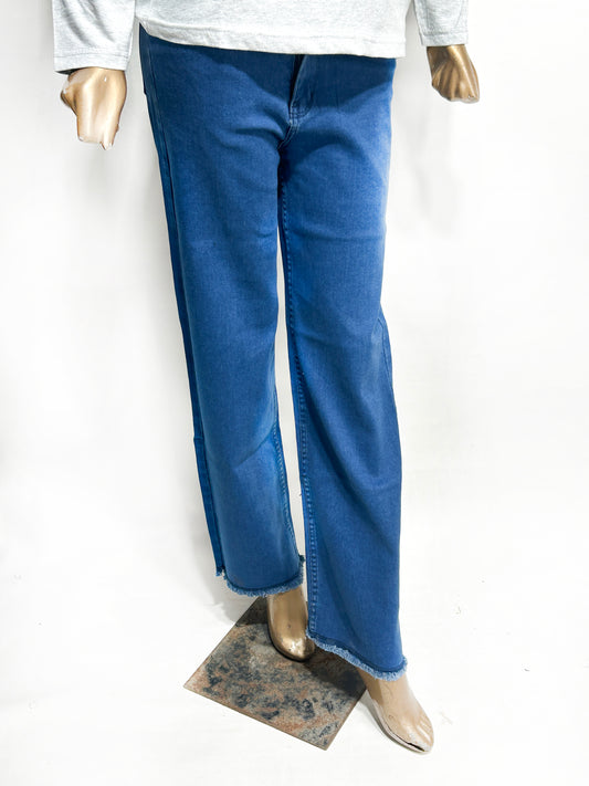 LJ11 Ladies Stretchable Jeans Light Blue