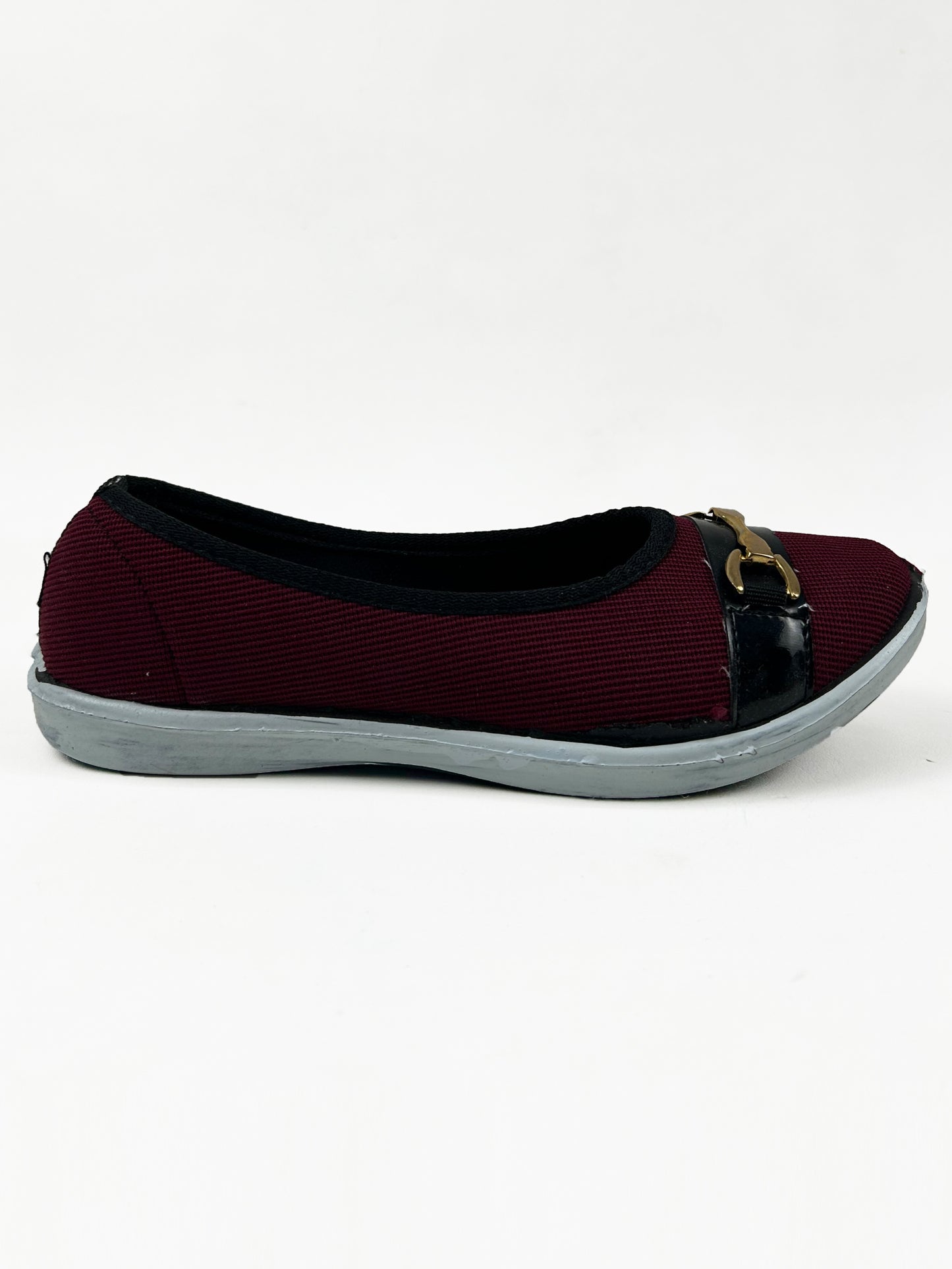 Maroon Casual Pumps For Women WP06