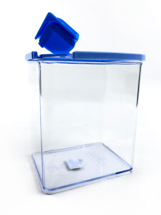 Blue Air Tight Plastic Jar 750ML