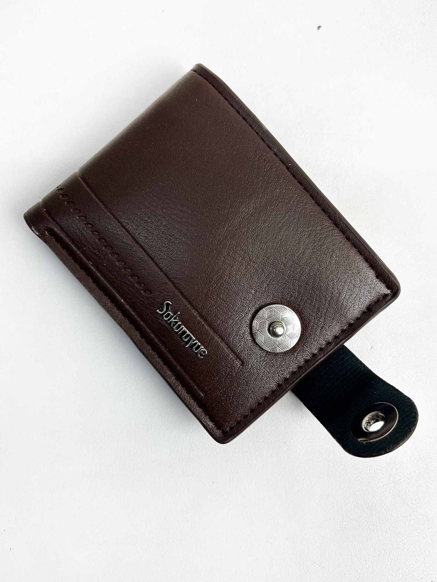 Dark Brown Syn-Leather Wallet For Men MW28