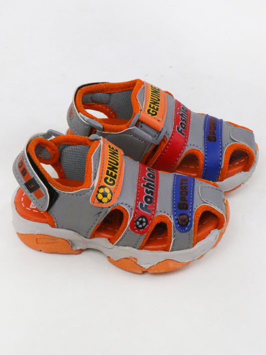 BSD30 Boys Sandal 1Yr - 8Yrs G Orange