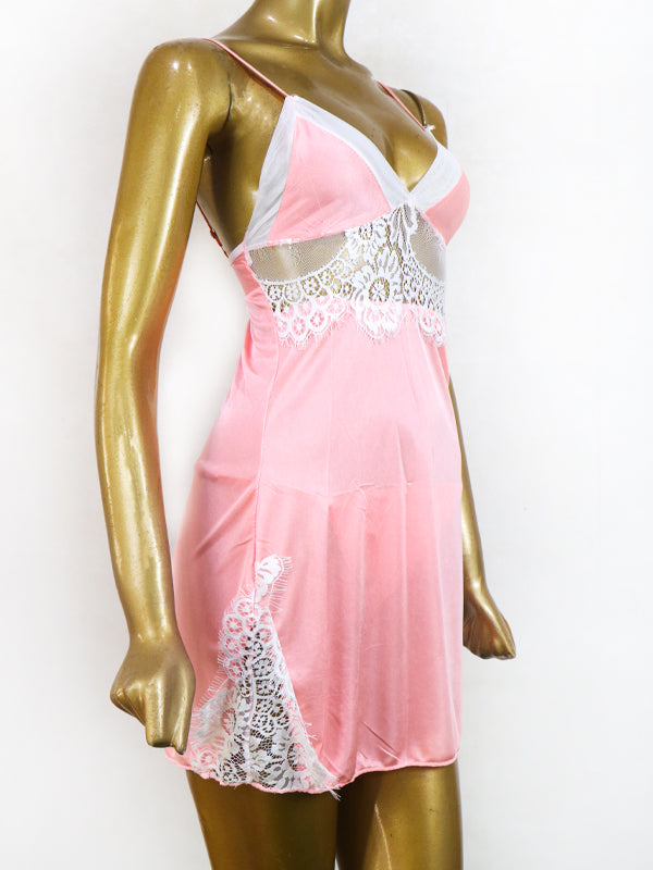 Baby Pink - Short Nighty For Women WSN01