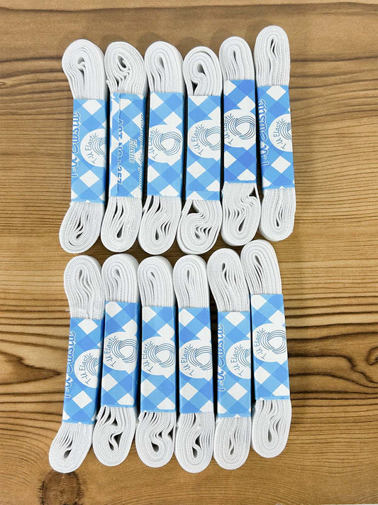 Pack Of 12 Elastic