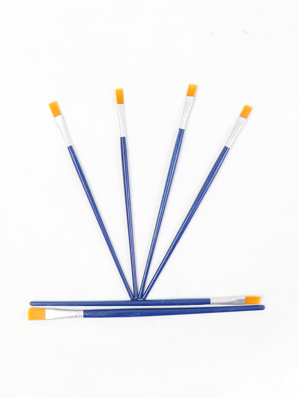 Pack of 6 Paint Brush Blue