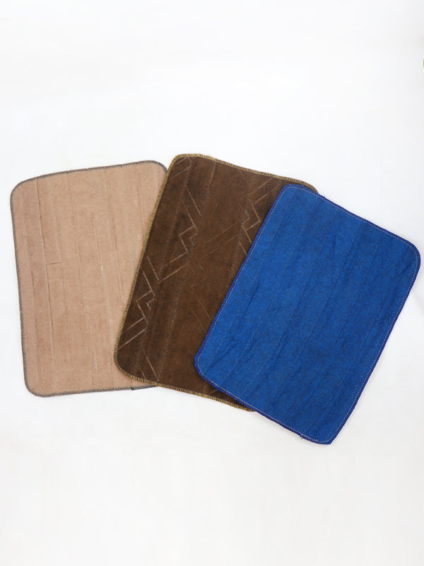 Area Rug | Pack of 3 Floor Mat Multicolor & Multidesign