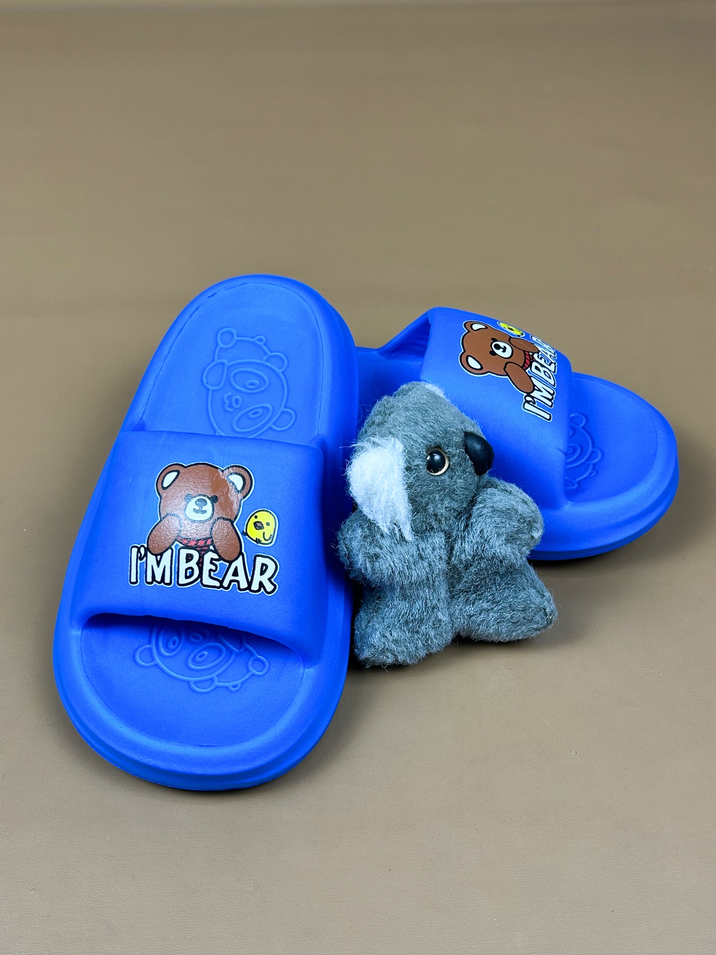 Blue Casual Soft Slippers for Kids KS18