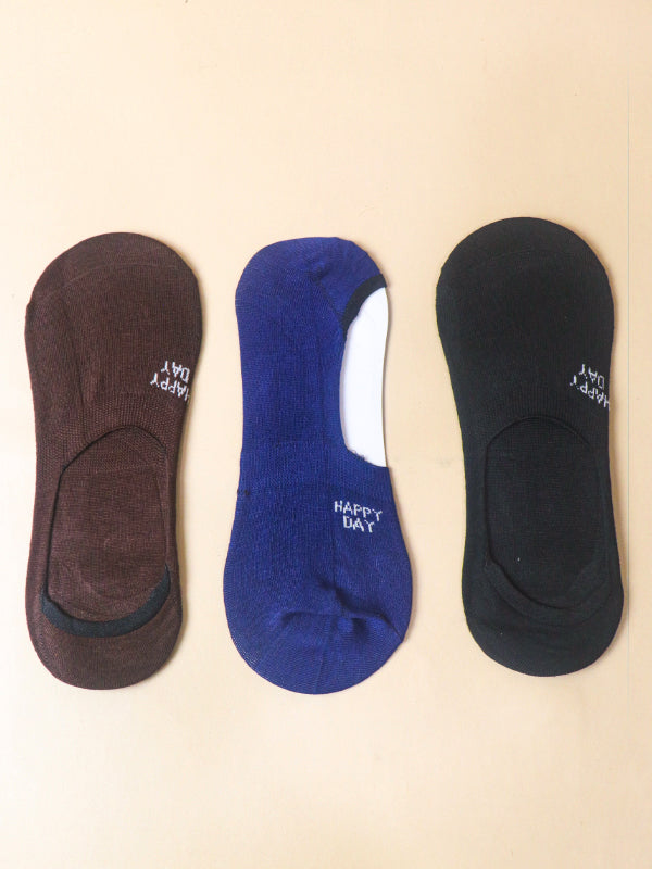 Pack Of 3 Multicolor Socks for Men MS04