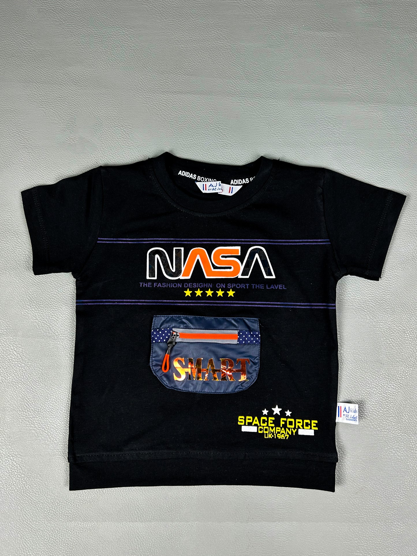 1Yr - 4Yrs Nasa Black Suit For Kids RZ BS304