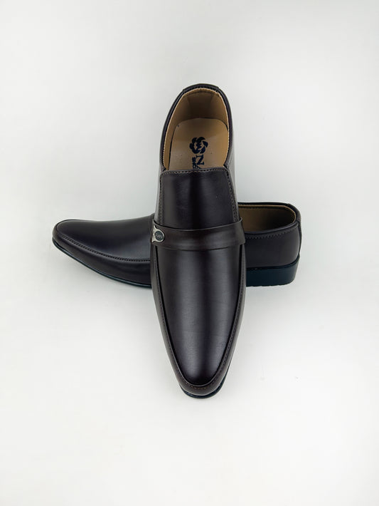 Dark Brown Formal Shoes For Men MS87