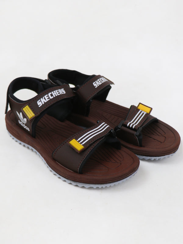 MK24 Men's Casual Sandal Ad Dark Brown