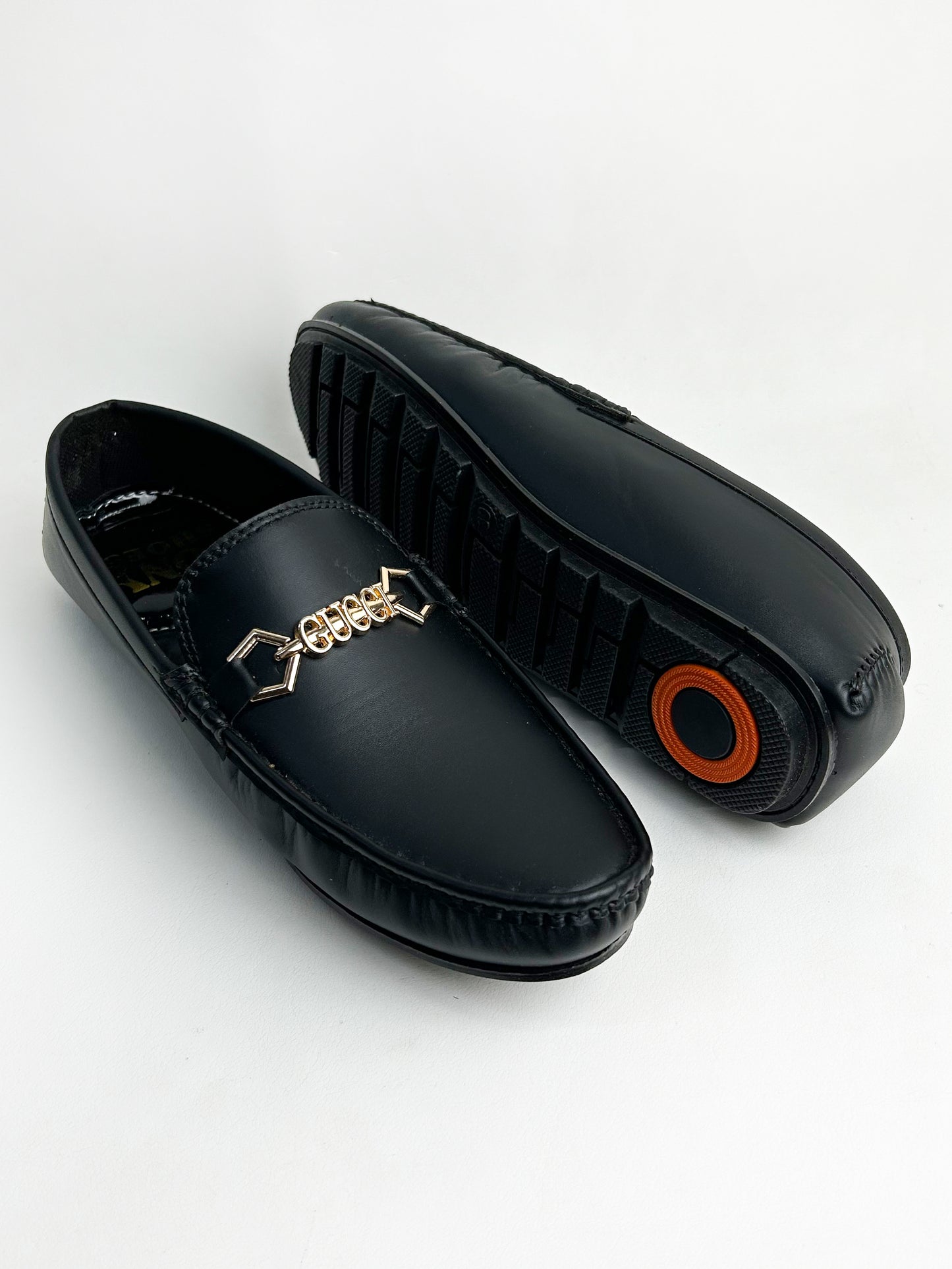 Black Loafers for Men SC ML40