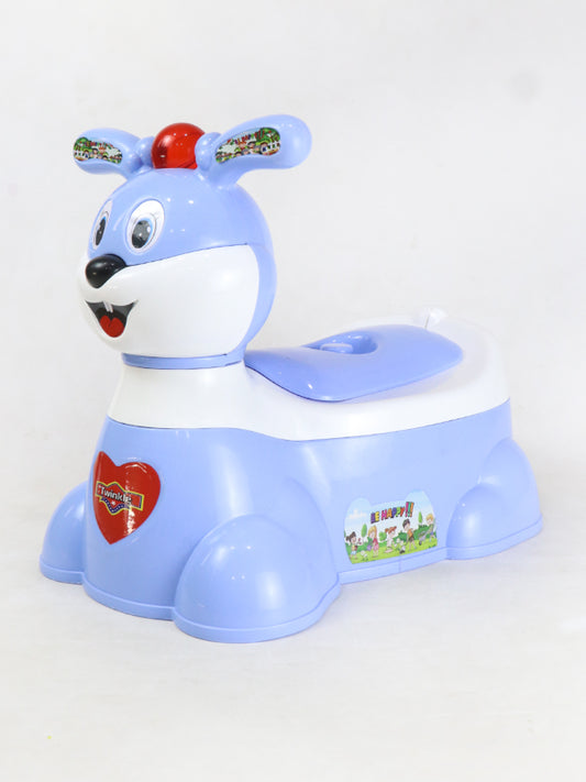 Rabbit Shaped Baby Potty Seat Blue