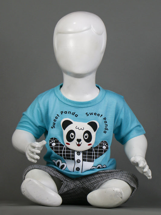 NBS03 HG Newborn Baba Suit 3Mth - 9Mth Panda Ferozi
