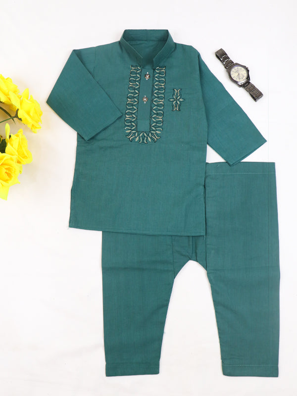 Pack Of 2 Shalwar Kameez Suit For Boys BKS44