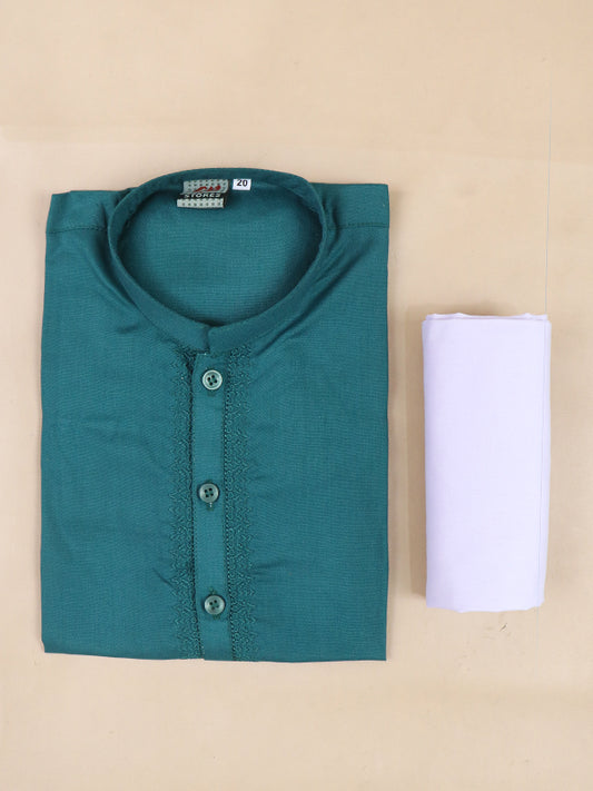 BKS33 AM Boys Shalwar Kameez Suit 5Yrs - 17Yrs Dark Sea Green