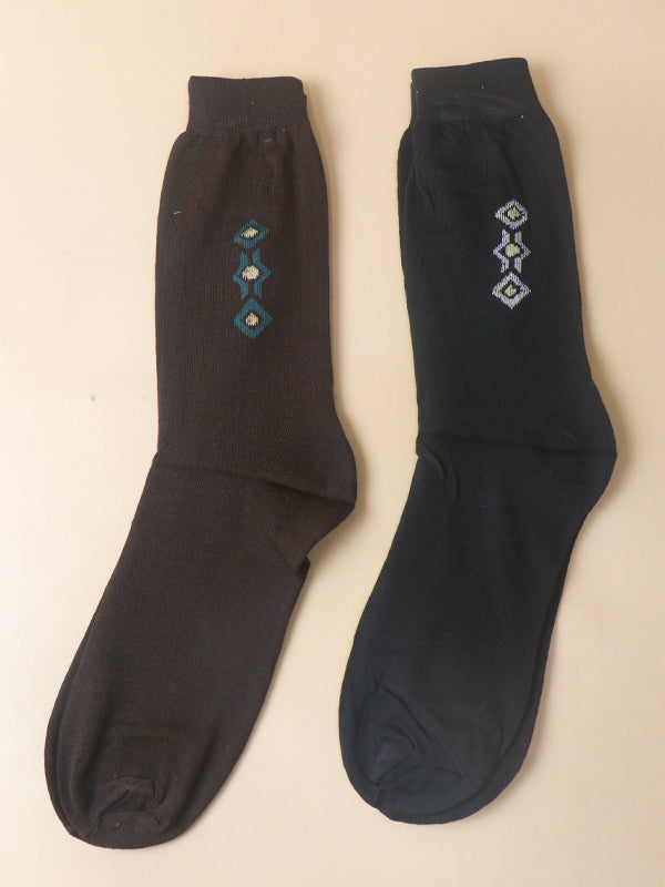 Pack Of 2 Multicolor Socks for Men MS11