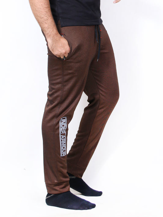 HG Men's Trouser UA Plain Dark Brown