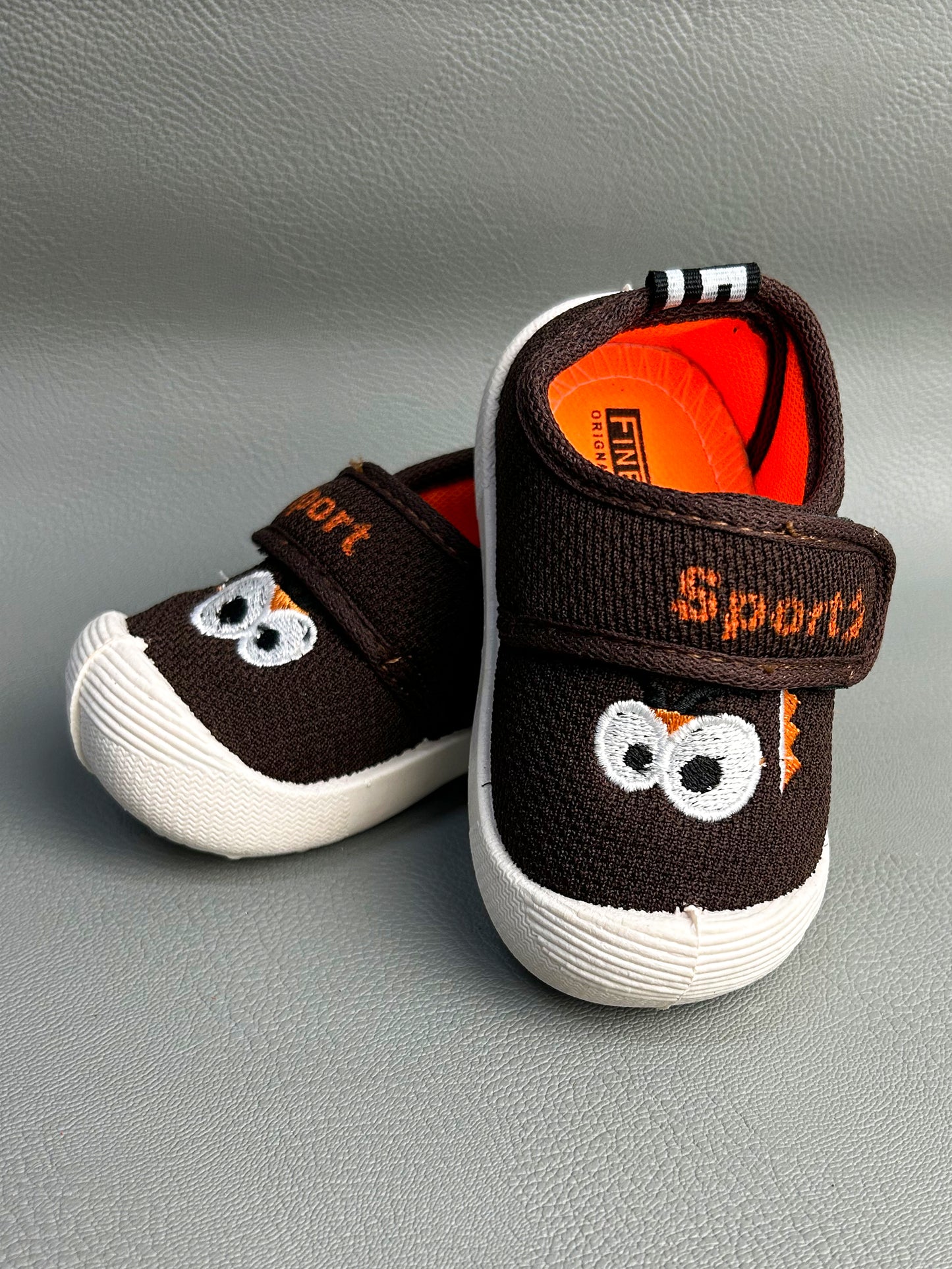 10Mth - 3Yrs Dark Brown Shoes For Boys FS BS75