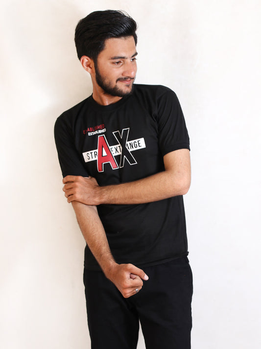 MTS64 AH Men's T-Shirt AX Black