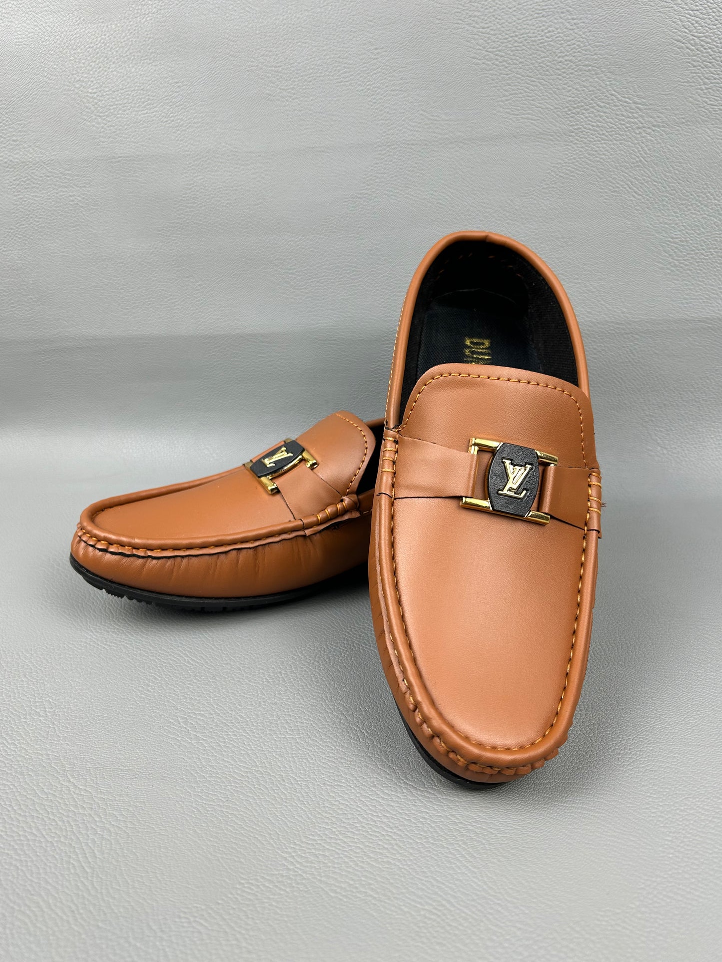 Camel Brown Loafers for Men BS ML45